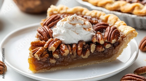 Pecan Pie Slice.