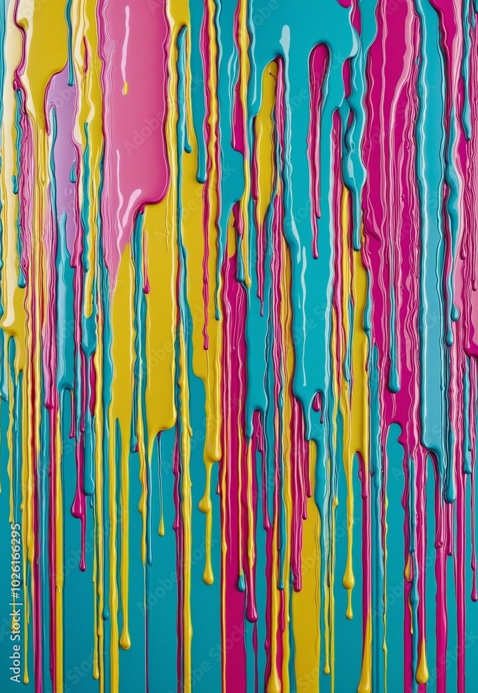 Vibrant Abstract Design with Dripping Shapes and LightBlue, Cyan, Pink, Gold, and Goldenrod Vibrant Abstract Design with Dripping Shapes and LightBlue, Cyan, Pink, Gold, and Goldenrod