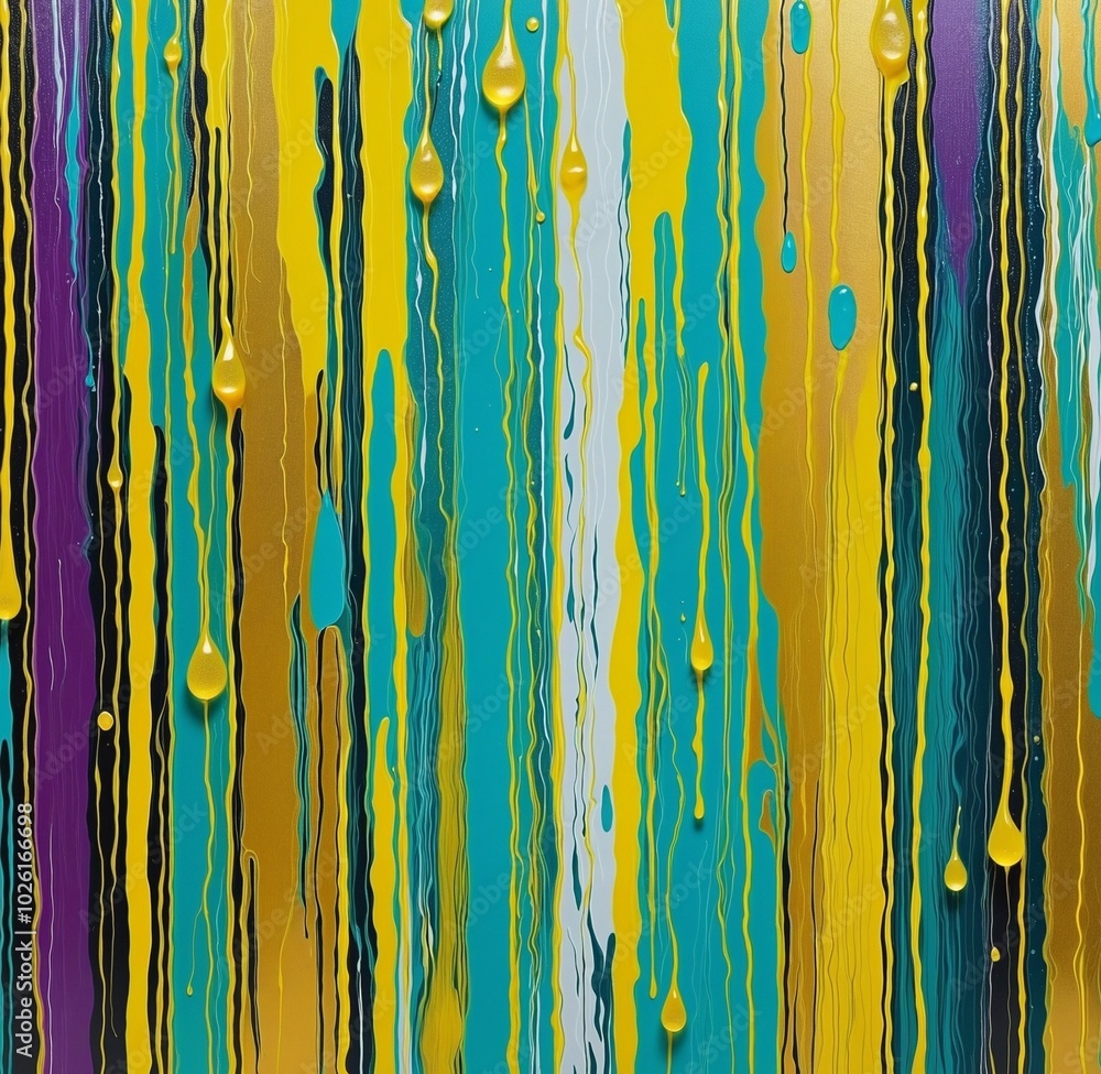 Vibrant Abstract Design with Dripping Shapes and PaleGoldenRod, Cyan, PaleTurquoise, Gold, and Goldenrod Vibrant Abstract Design with Dripping Shapes and PaleGoldenRod, Cyan, PaleTurquoise, Gold, and Goldenrod