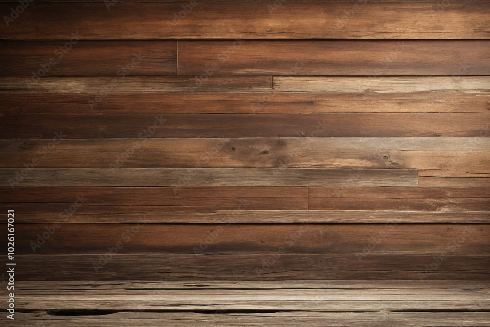Aged Brown Wood Texture Background with Deep Natural Grain. Aged Brown Wood Texture Background with Deep Natural Grain.