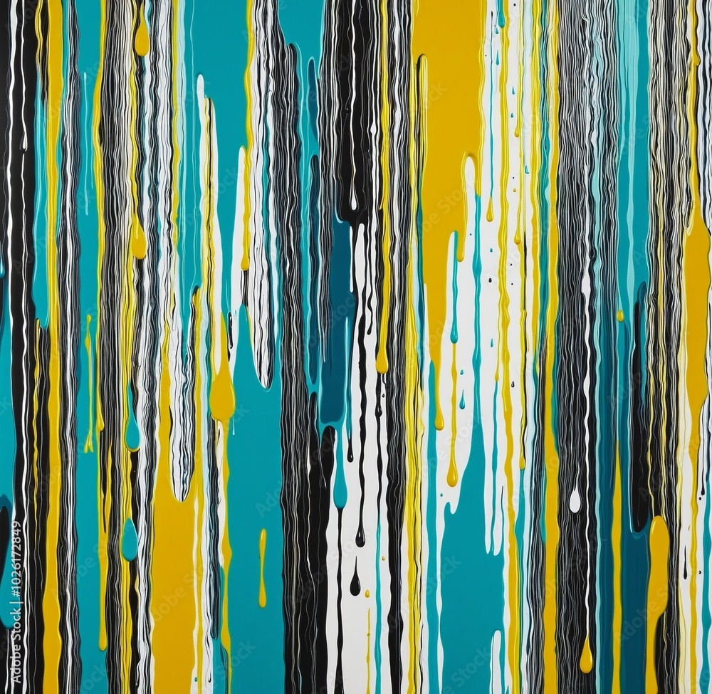 Vibrant Abstract Design with Dripping Shapes and DimGray, Cyan, DimGray, Gold, and Goldenrod Vibrant Abstract Design with Dripping Shapes and DimGray, Cyan, DimGray, Gold, and Goldenrod
