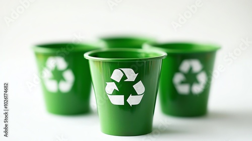 Many green businesses encourage customers to recycle their products.