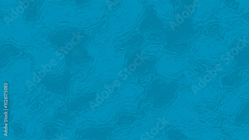 ABSTRACT BLUE BACKGROUND FLAT COLOR WITH MESSY PAINT BRUSH DESIGN VECTOR TEMPLATE FOR WALLPAPER, COVER DESIGN