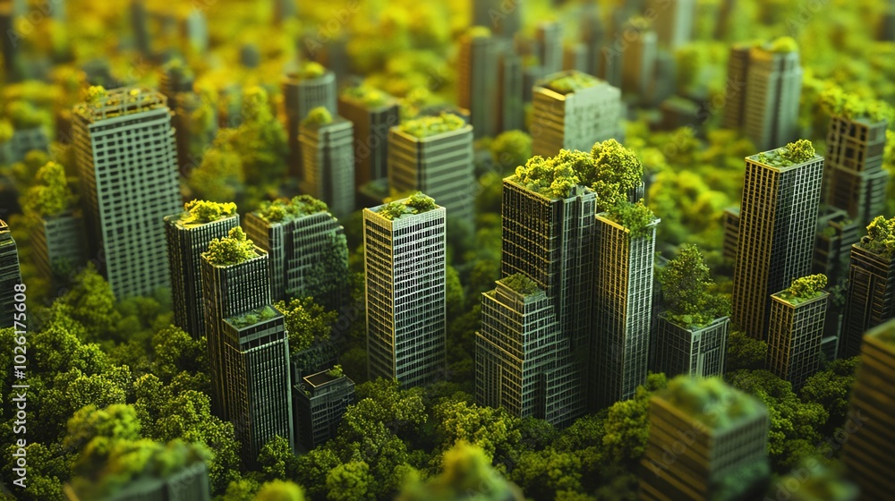 Obraz premium They work with local governments to implement green policies.