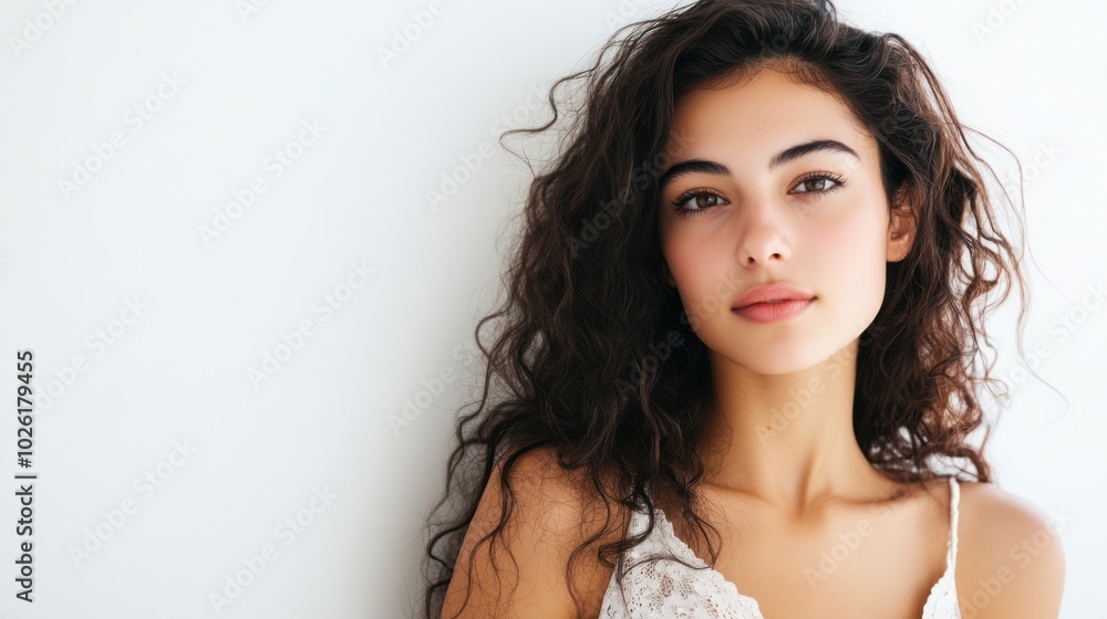 Portrait of beautiful woman on white background - Portraits against clean, white backgrounds, often used in modeling portfolios, fashion photography, or product endorsements. Portrait of beautiful woman on white background - Portraits against clean, white backgrounds, often used in modeling portfolios, fashion photography, or product endorsements.
