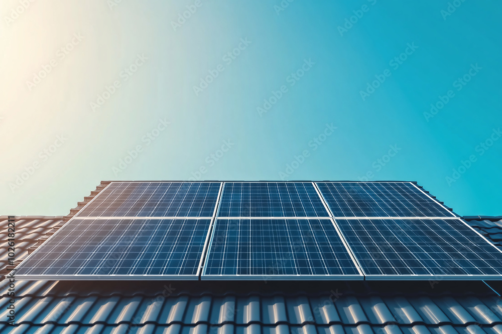 Solar Panels on a Roof: Clean Energy for a Sustainable Future Solar Panels on a Roof: Clean Energy for a Sustainable Future