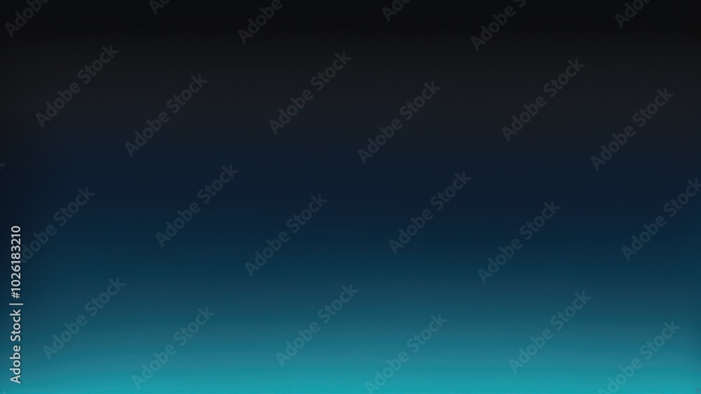 Fototapeta premium A smooth gradient transitioning from black to blue, creating a calming visual effect.