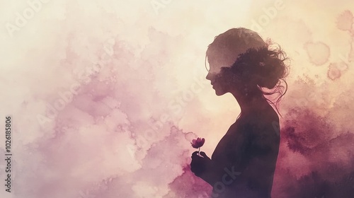 Watercolor-textured video background for storytelling, integrating the soft, flowing visuals of watercolor with rich textures to enhance narrative depth and emotional resonance in videos