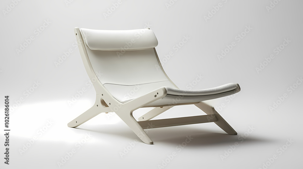 An isolated leather sofa with cushions on a white background, suitable for comfortable seating in a modern home An isolated leather sofa with cushions on a white background, suitable for comfortable seating in a modern home