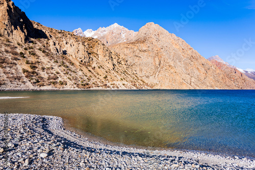 Seven Lakes in Fann mountains in Tajikistan photo