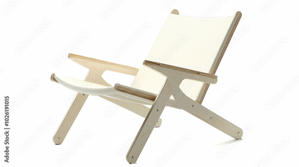 An isolated leather sofa with cushions on a white background, suitable for comfortable seating in a modern home An isolated leather sofa with cushions on a white background, suitable for comfortable seating in a modern home