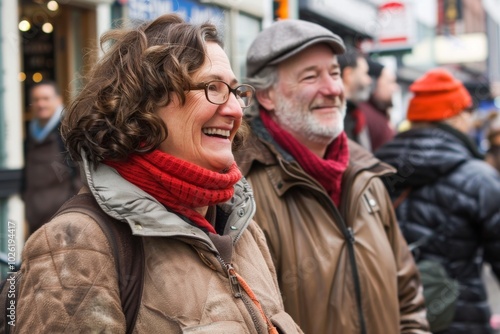 people on the streets of Amsterdam