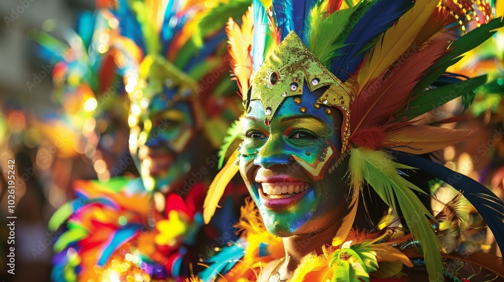 Vibrant Carnival Celebration in Rio de Janeiro Vibrant Carnival Celebration in Rio de Janeiro