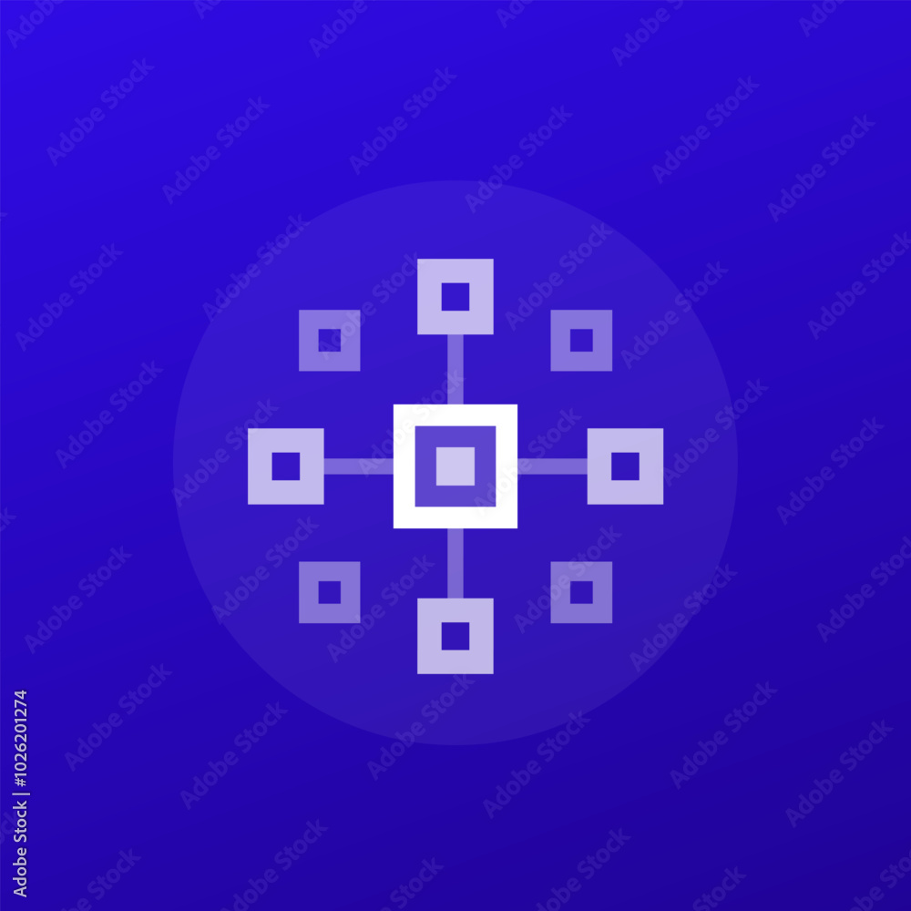 cluster icon, complicated array, transparent design cluster icon, complicated array, transparent design