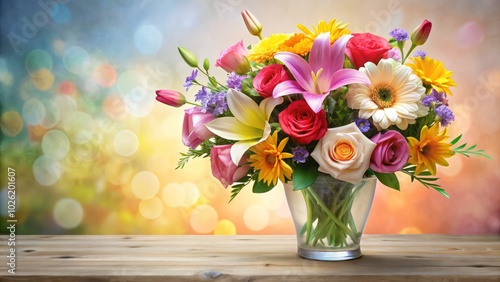 Wallpaper Mural Celebrate Mother's Day with a stunning 3D bouquet set, perfect for floral gifts and joyful celebrations. A beautiful way to honor and cherish your loved ones. Torontodigital.ca