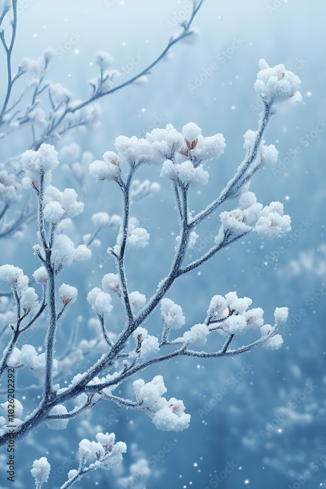A branch covered in snow and leaves. The snow is white and the leaves are brown. The branch is bare and the snow is covering it A branch covered in snow and leaves. The snow is white and the leaves are brown. The branch is bare and the snow is covering it