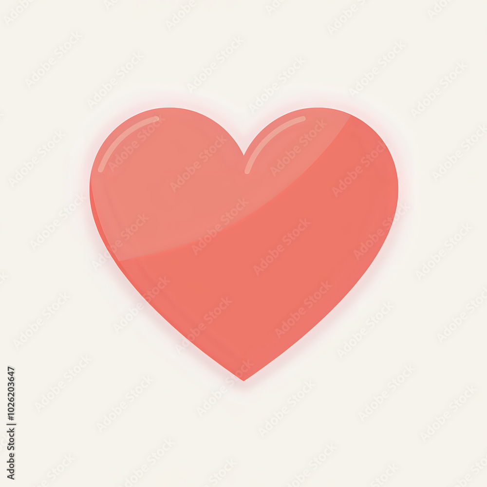 A modern heart icon with a smooth, rounded shape and balanced proportions, featuring a minimalist design suitable for contemporary user interfaces and applications. A modern heart icon with a smooth, rounded shape and balanced proportions, featuring a minimalist design suitable for contemporary user interfaces and applications.