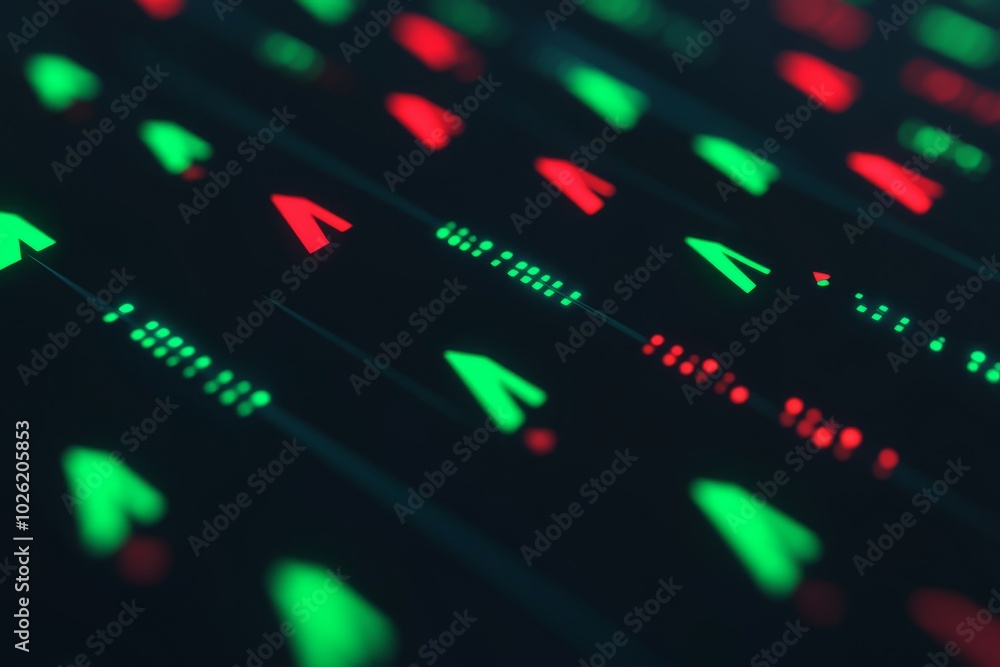 Abstract Stock Market Data Visualization Abstract Stock Market Data Visualization