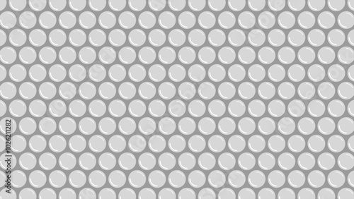 Clear bubble wrap vector illustration