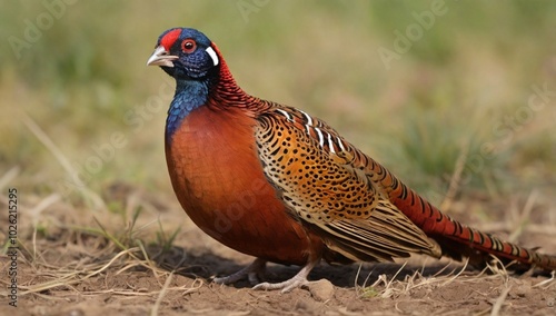 Birds - Common Pheasant (Phasianus colchicus) - male 