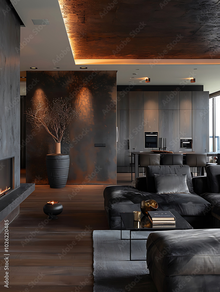 modern room