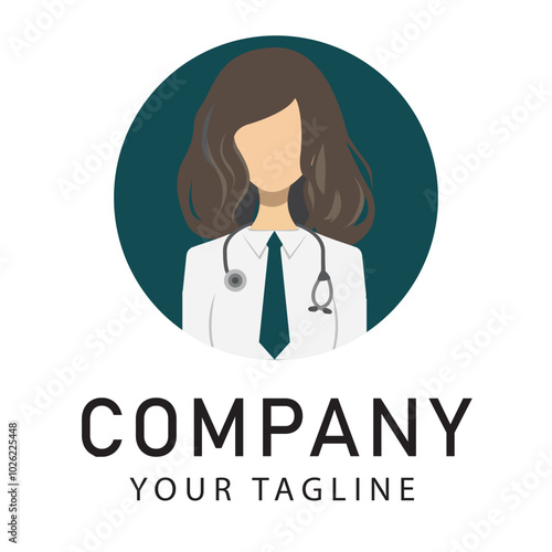 Medica logo vector illustration editable