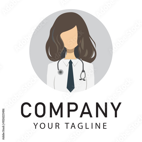 Medica logo vector illustration editable