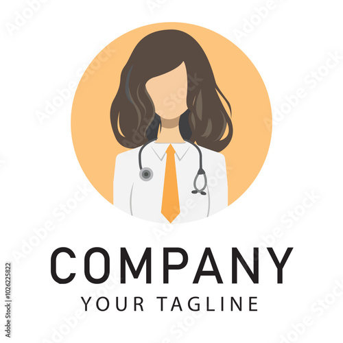 Medica logo vector illustration editable