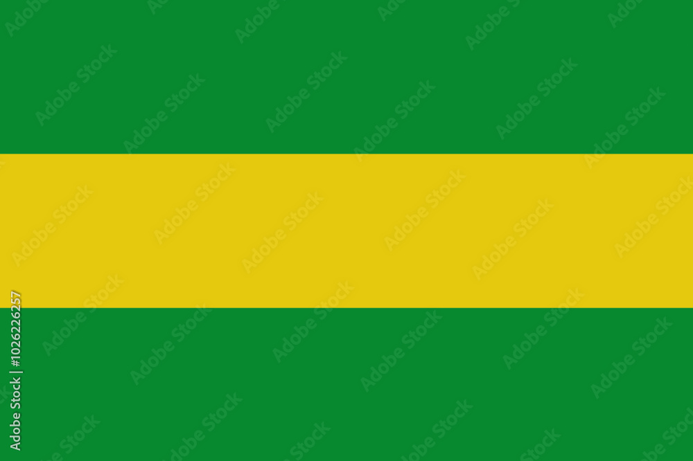 Flag of Cauca Department (Republic of Colombia, South America) Flag of Cauca Department (Republic of Colombia, South America)