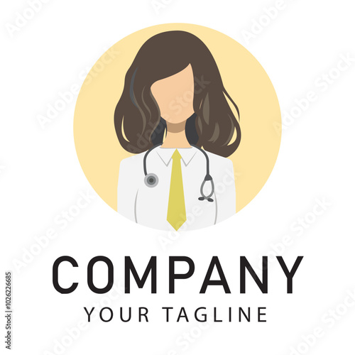 Medica logo vector illustration editable
