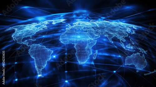 Internet-based telecommunication networks, focusing on global data exchange, cloud connectivity, and online communication