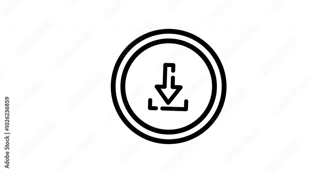 Animated download file with black outline, blue fill, yellow arrow box. Suitable for web design projects, presentations, or as an icon.
Animated download file with black outline, blue fill, yellow arrow box. Suitable for web design projects, presentations, or as an icon.
