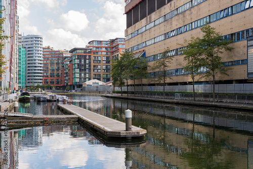 London, UK: Office buildings at Paddington basin photo