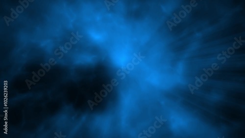 Immersive mesmerising spooky Halloween smoke cloud background. A captivating, ethereal swirling, mysterious atmosphere, cloudy mist fog. Slowly Floating smoke Particles Flying At Camera Video Loop. 