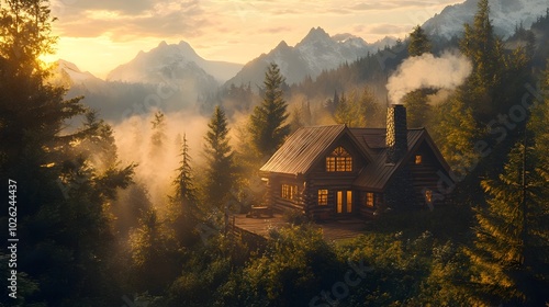 Cozy Mountain Cabin Surroun...