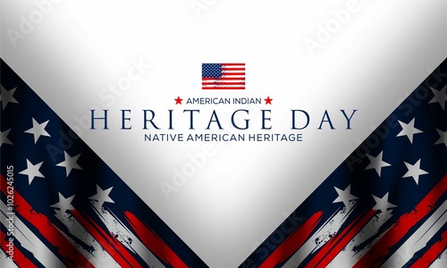 American Indian Heritage Day , vektor backgournd banner photo