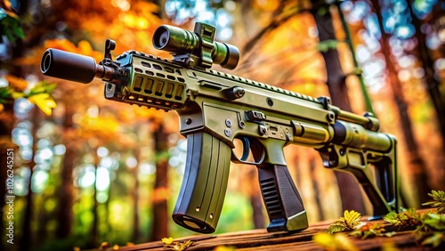 Compact ARP Gun Micro for Efficient Shooting and Tactical Applications in Modern Combat Scenarios and Recreational Use photo