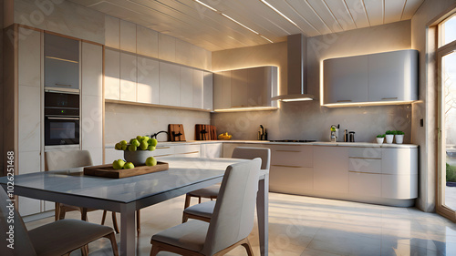 Wallpaper Mural modern kitchen interior Torontodigital.ca