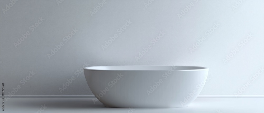 Isolated Ceramic Bathtub in a Modern Bathroom Setting for Relaxation and Spa Aesthetics, Perfect for Interior Design and Home Décor Projects Isolated Ceramic Bathtub in a Modern Bathroom Setting for Relaxation and Spa Aesthetics, Perfect for Interior Design and Home Décor Projects