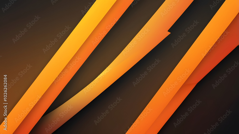 Abstract yellow and red line wave road design vector Abstract yellow and red line wave road design vector