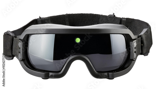 Night vision goggles isolated on transparent background photo