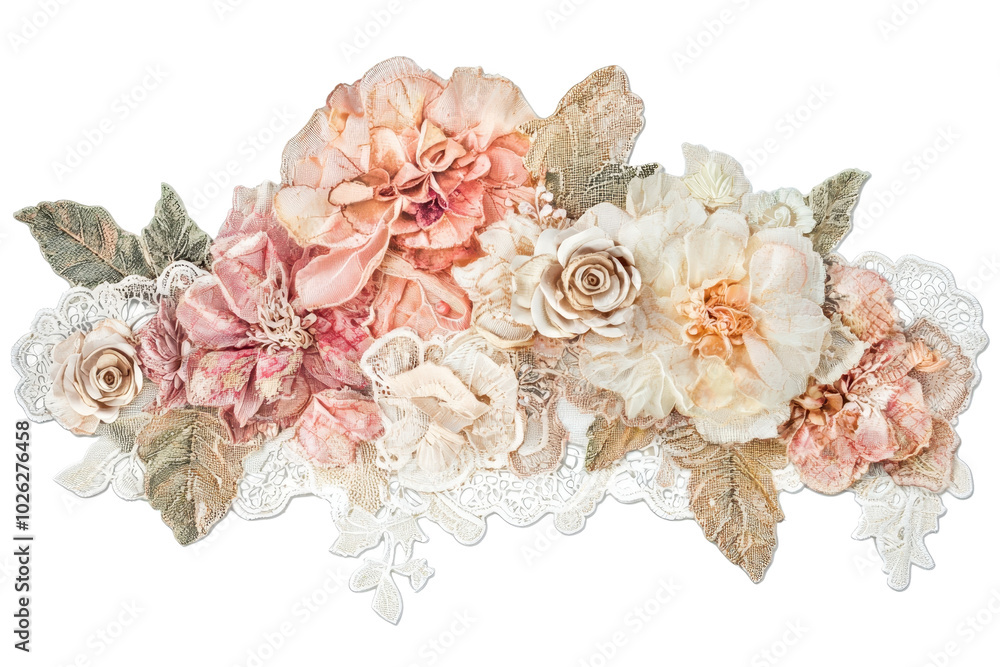Elegant floral arrangement with pastel peonies and roses, perfect for romantic or vintage themed designs. Elegant floral arrangement with pastel peonies and roses, perfect for romantic or vintage themed designs.