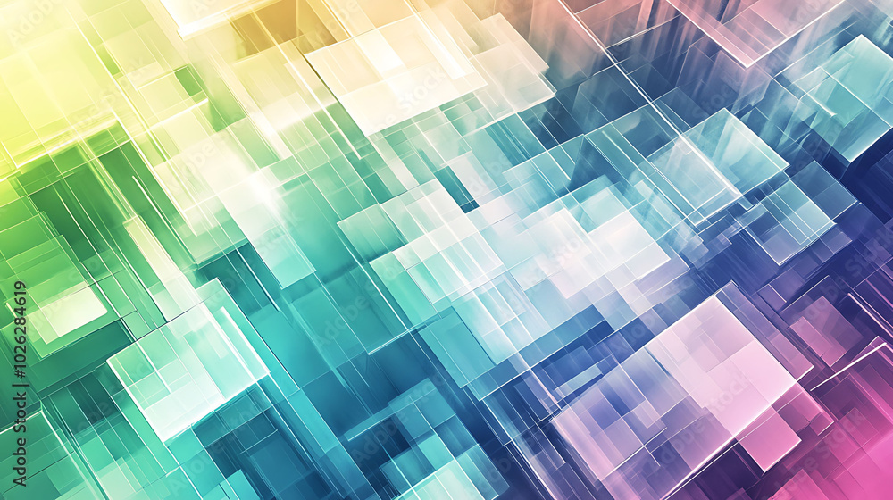 Abstract background with colorful blocks. Abstract background with colorful blocks.