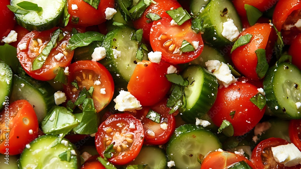 salad with tomatoes and cucumbers salad with tomatoes and cucumbers