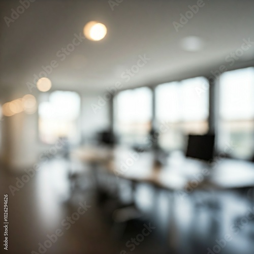 Blurred Office Background