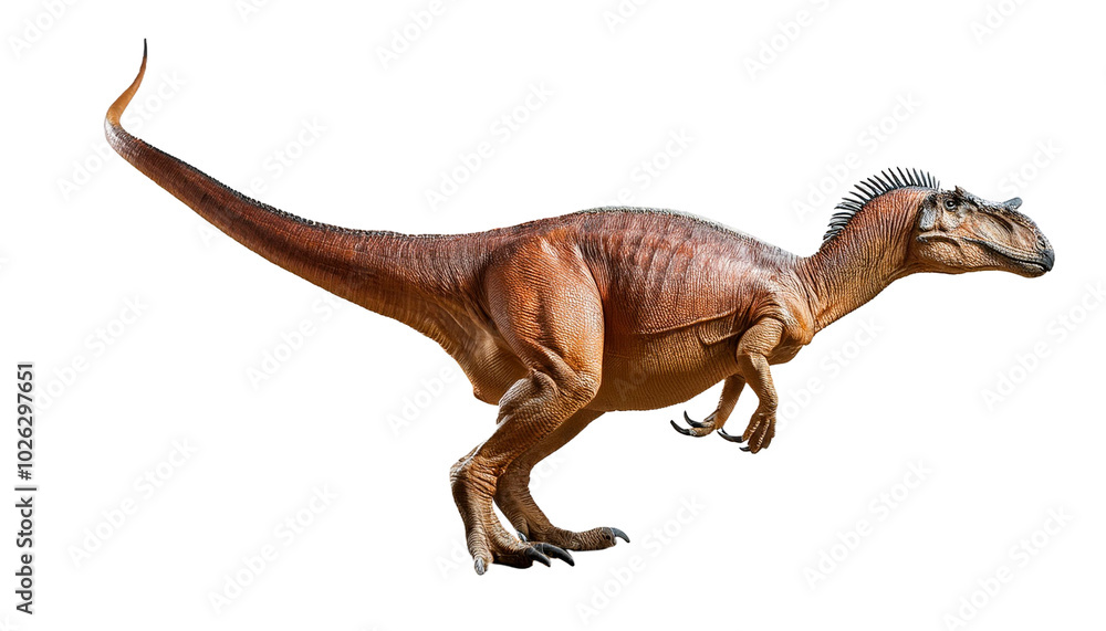 Fototapeta premium Therizinosaurus on transparent background