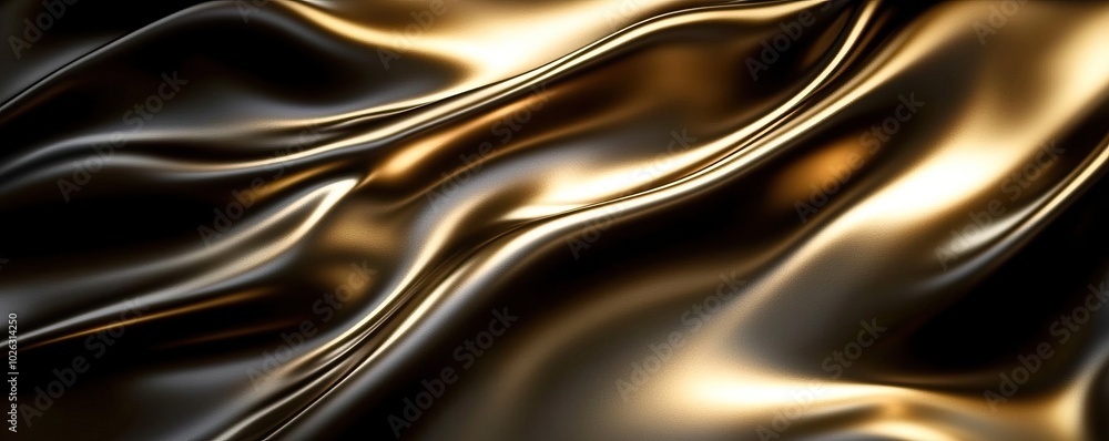 Liquid Gold Abstract Liquid Gold Abstract