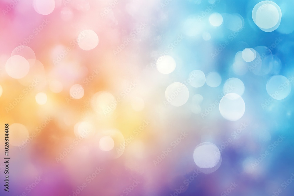 Pastel Haze: Dreamy Bokeh Abstract Pastel Haze: Dreamy Bokeh Abstract