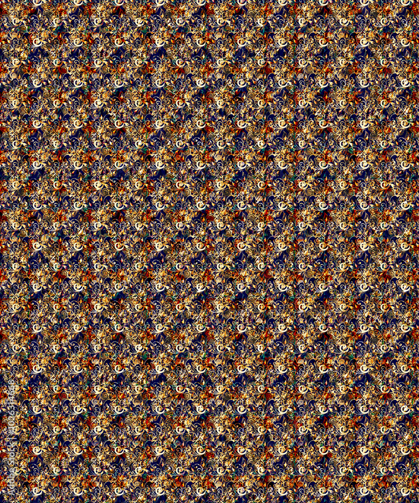 Fototapeta premium Seamless Pattern Illustrations for Designing work in Textile, Fabric, fashion, Art, Interior etc.