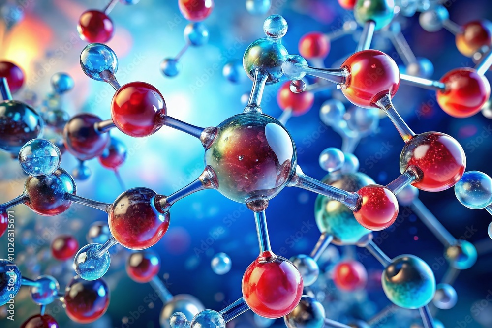 Detailed Microscope Image of Water Molecule Structure for Scientific Study and Research in Chemistry and Biology Fields Detailed Microscope Image of Water Molecule Structure for Scientific Study and Research in Chemistry and Biology Fields